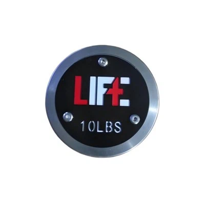 Haltère en acier inoxydable